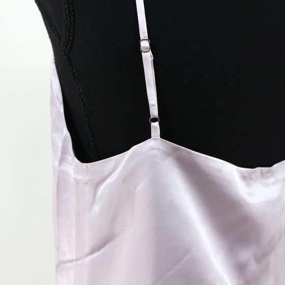 L'AGENCE Jane Silk V-Neck Orchid Hush Lavender Camisole Tank Top X-Small NEW - Picture 5 of 7
